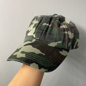 Urban Outfitters Camouflage Baseball Hat